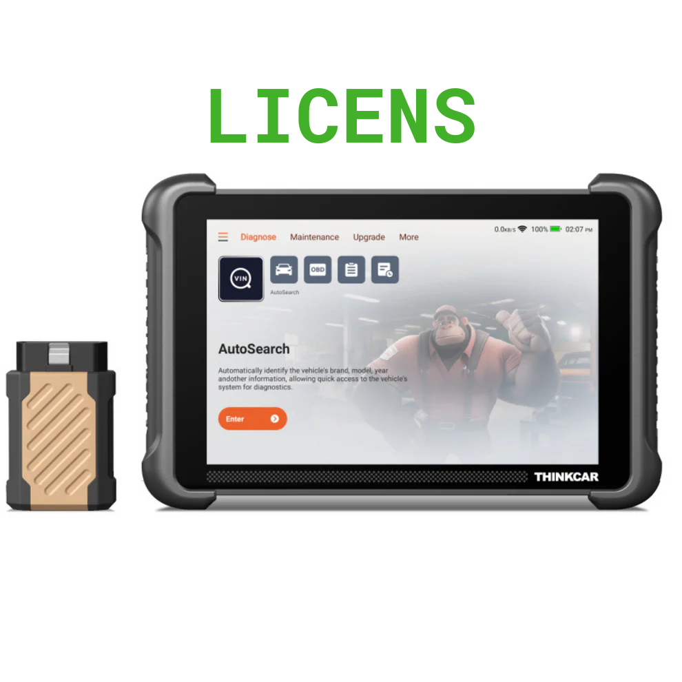 THINKCAR ThinkTool 191 Licensuppdatering Personbilar