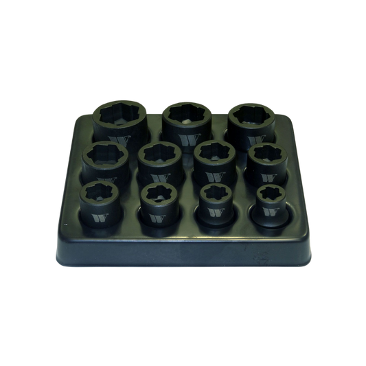 WELZH WERKZEUG Antiglidhylsor 11st 3/8"