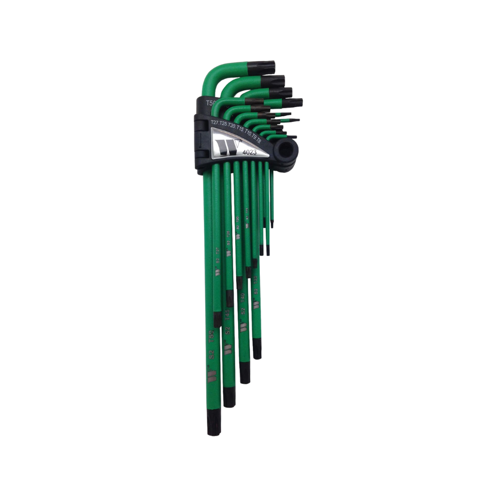 WELZH WERKZEUG 13 delar Torx-nyckelsats T6-T50 S2