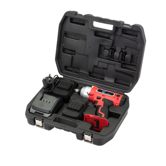 WELZH WERKZEUG 18V Kompakt Mutterdragare med Litium batteri 1/2" 600 NM