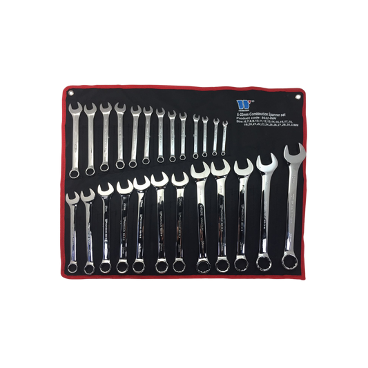WELZH WERKZEUG 25 delar Blocknyckelset 6-32mm