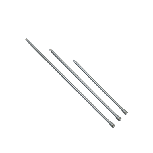 WELZH WERKZEUG 3st Extra Lång Förlängningstänger 1/2" 450-600-750mm