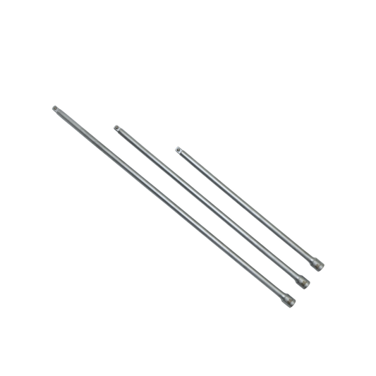 WELZH WERKZEUG 3st Extra Lång Förlängningstänger 3/8" 375-450-600mm