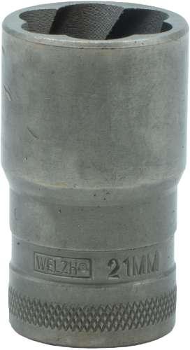 WELZH WERKZEUG Avdragarhylsa Skruvad 21-mm