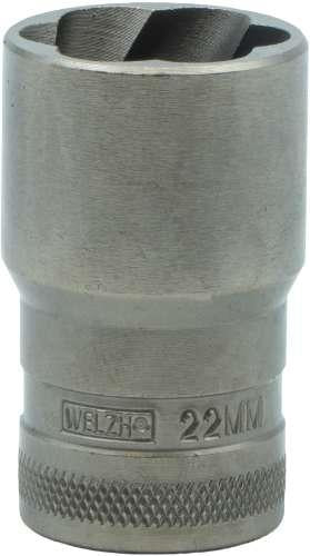 WELZH WERKZEUG Avdragarhylsa Skruvad 22-mm