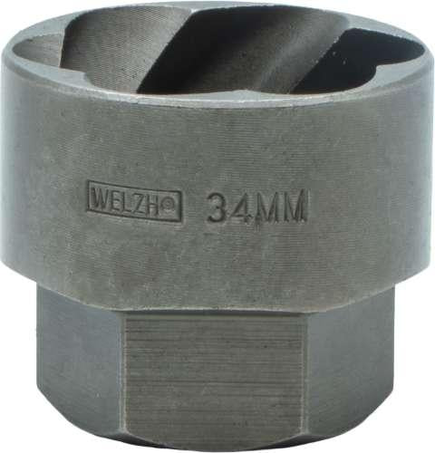 WELZH WERKZEUG Avdragarhylsa Skruvad 34-mm