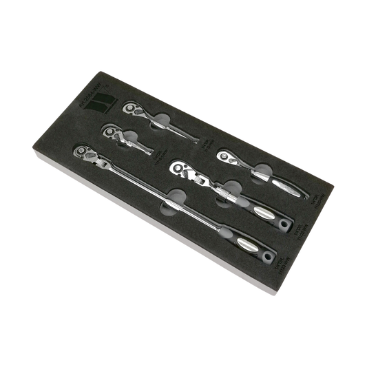 WELZH WERKZEUG 1/4" Spärrhandtag Sortiment-set