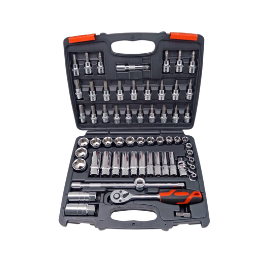 WELZH WERKZEUG 61 delar Hylssats 6 delar 3/8"