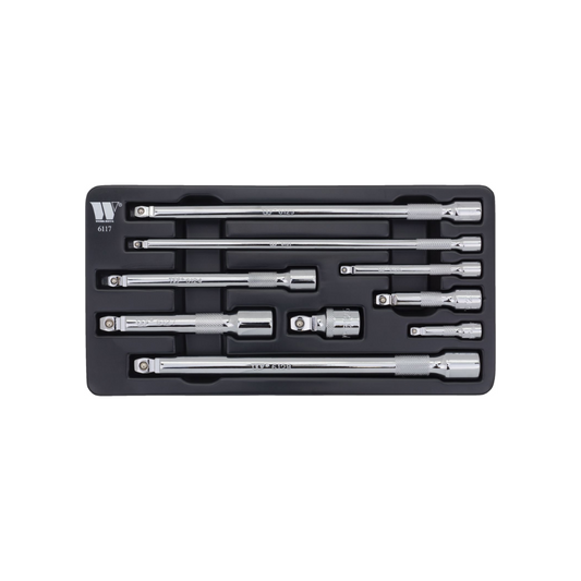 WELZH WERKZEUG Förlängningsstångs-set 1/4" 3/8" & 1/2" Drive