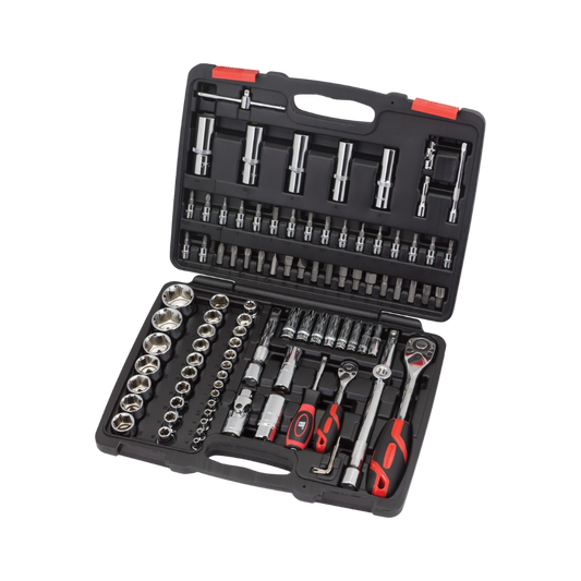 WELZH WERKZEUG Hylssats 95 delar 1/4" & 1/2"