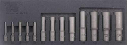 WELZH WERKZEUG Hylssats E-Torx Lång E4-E24