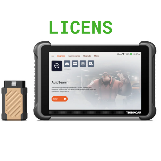 THINKCAR ThinkTool 191 Licensuppdatering Personbilar