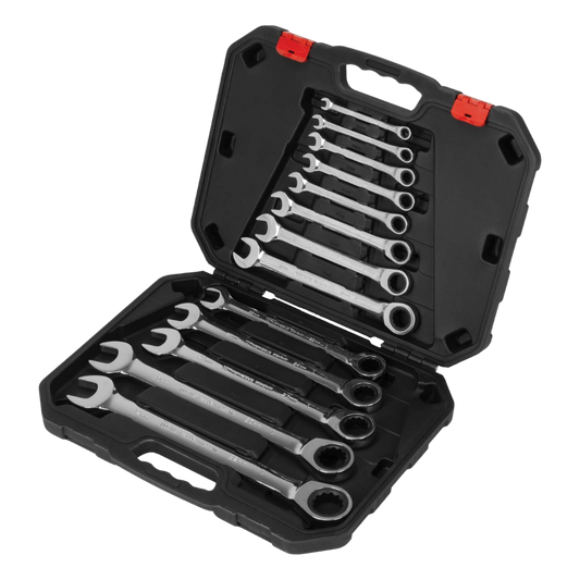 WELZH WERKZEUG Blocknyckelset med spärr XL 8-32mm