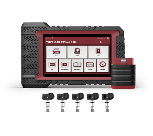 THINKCAR T-Wand 900 med 5 S1 TPMS sensorer