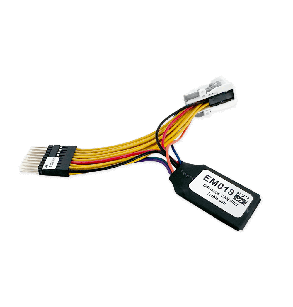 Odometer Calibration Emulator med Jumperkabel för Dash - W204, W212, W205 (FBS3/FBS4)